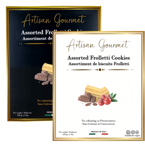 Artisan Gourmet assorted Frolletti cookies 200 gr.,