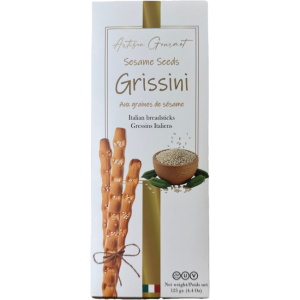 Rustic style Grissini with Sesame