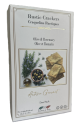 Artisan Gourmet Olive & Rosemary crackers - White box 60 gr